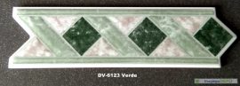 DV-6123 Verde csempedekor-listelo