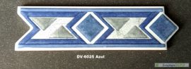DV-6025 Azul csempedekor-listelo