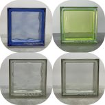 Fényes felületű üvegtéglák