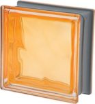 Narancssárga 19x19x8 cm méretű üvegtéglák
