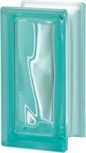 PEGASUS türkiz színű 19x09x8 cm méretű üvegtéglák