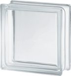 BASIC színtelen 19x19x8 cm méretű üvegtégla